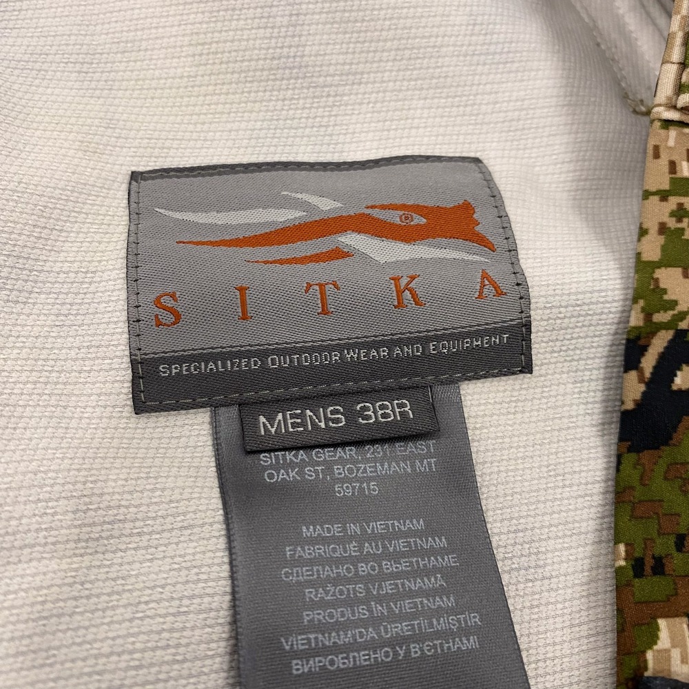 Sitka Pants Mens 38x32.5 Optifade Subalpine Cargo - Picture 10 of 14